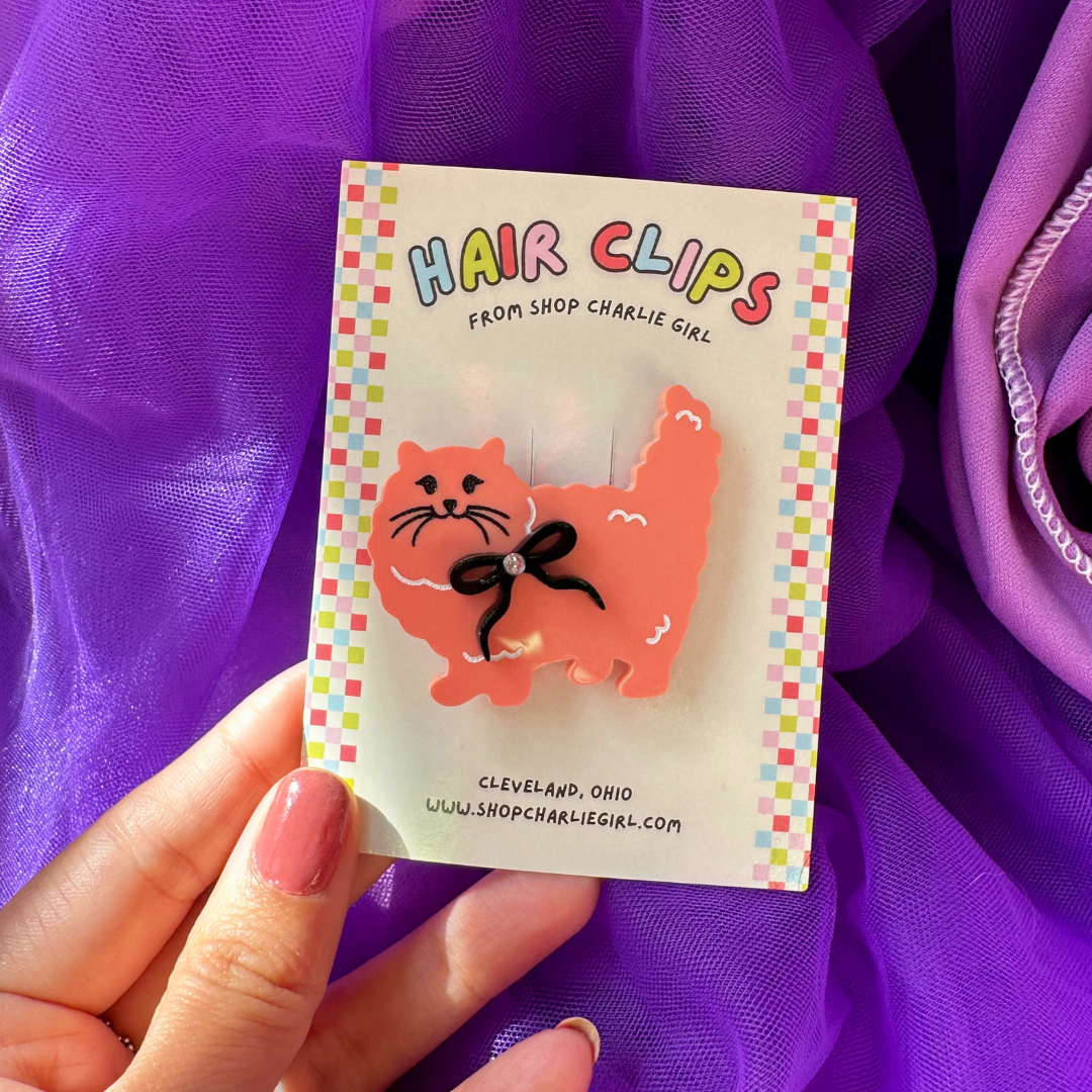 Cat Hair Clip - Choose Color