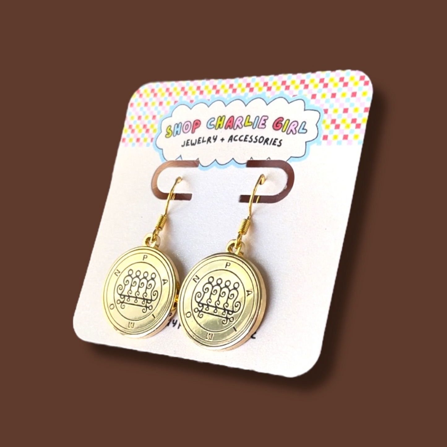 "Paimon" Hereditary A24 Fanart Earrings