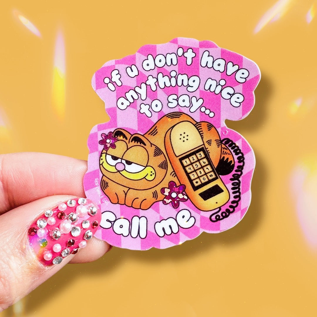 Call Me! Sticker