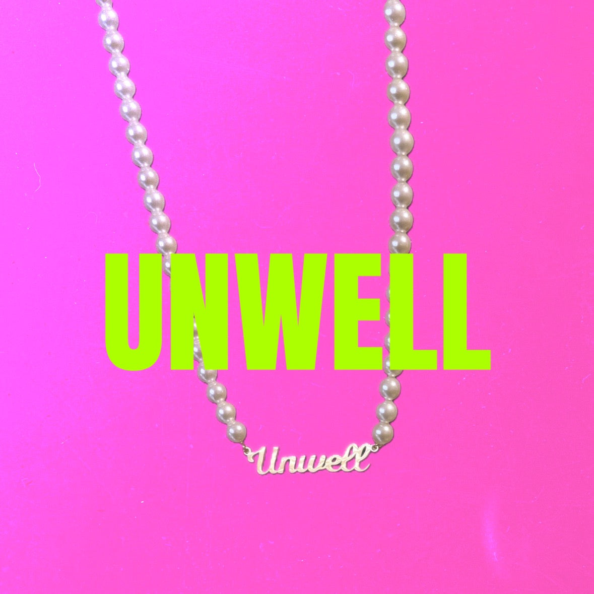 PREORDER: Unwell Pearl Necklace - Gold