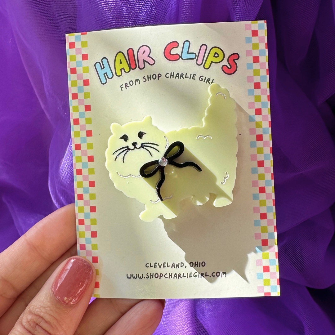 Cat Hair Clip - Choose Color
