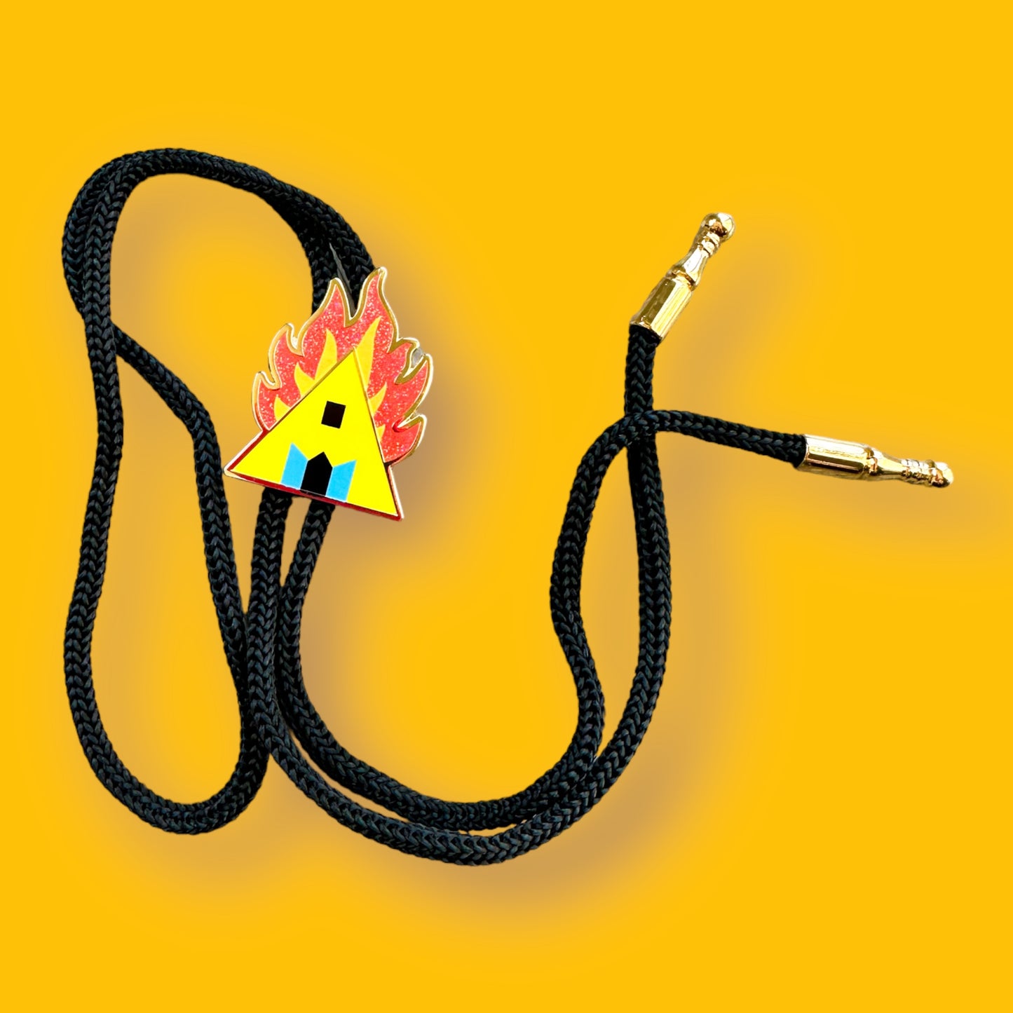 Midsommar Fanart Enamel Bolo Tie