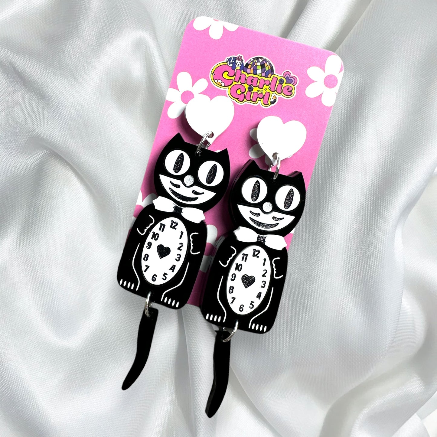 Black Cat Clock