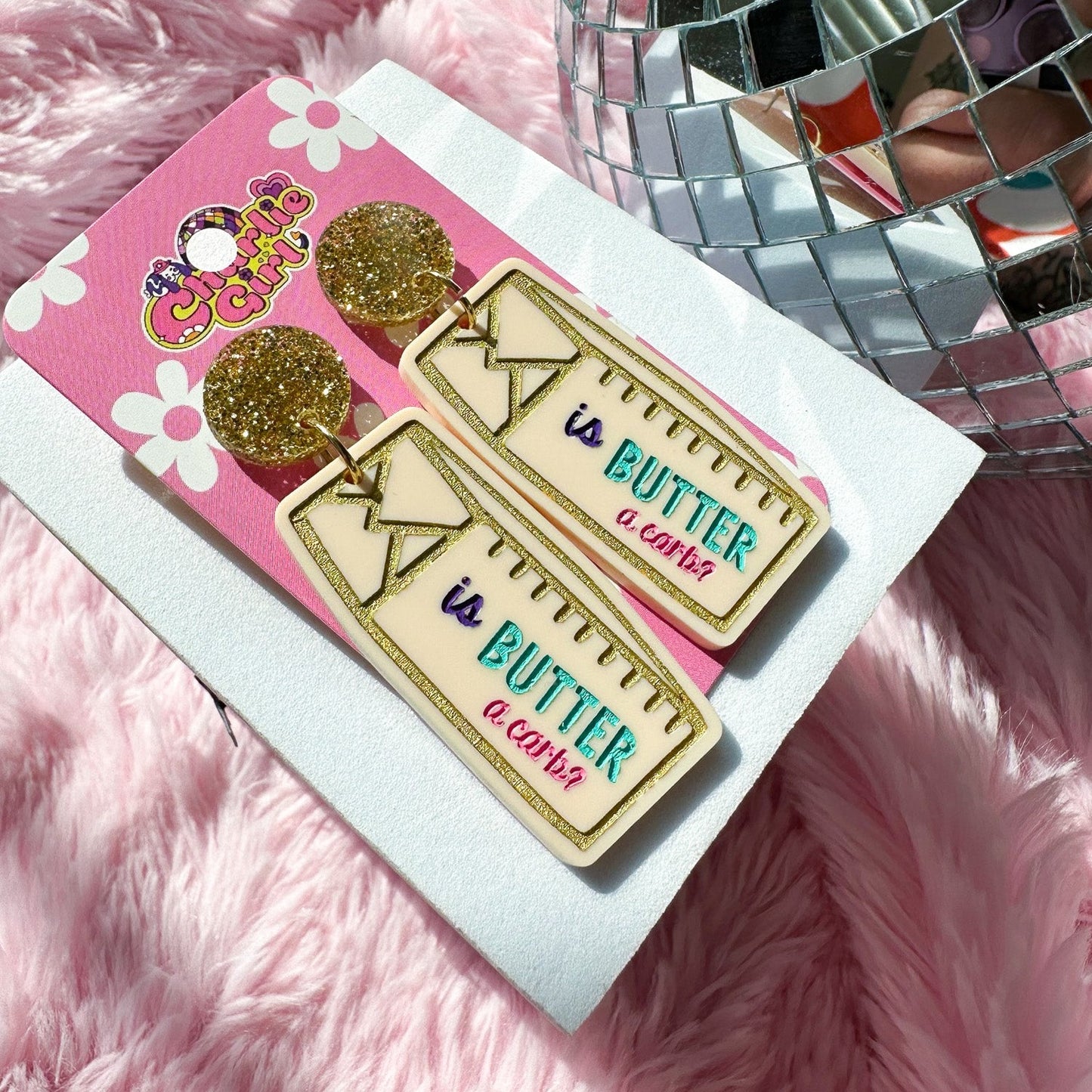 Is Butter A Carb? Earrings