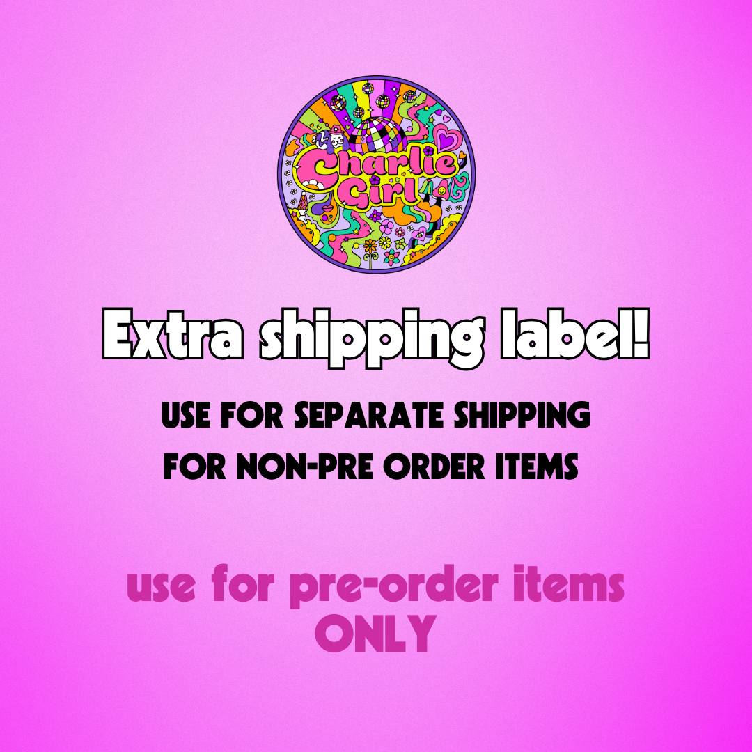 Separate Shipping Label