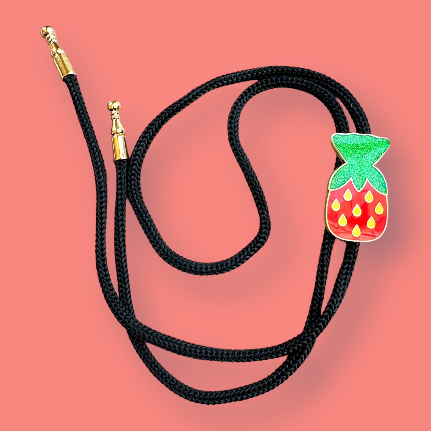 Strawberry Candy Bolo Tie