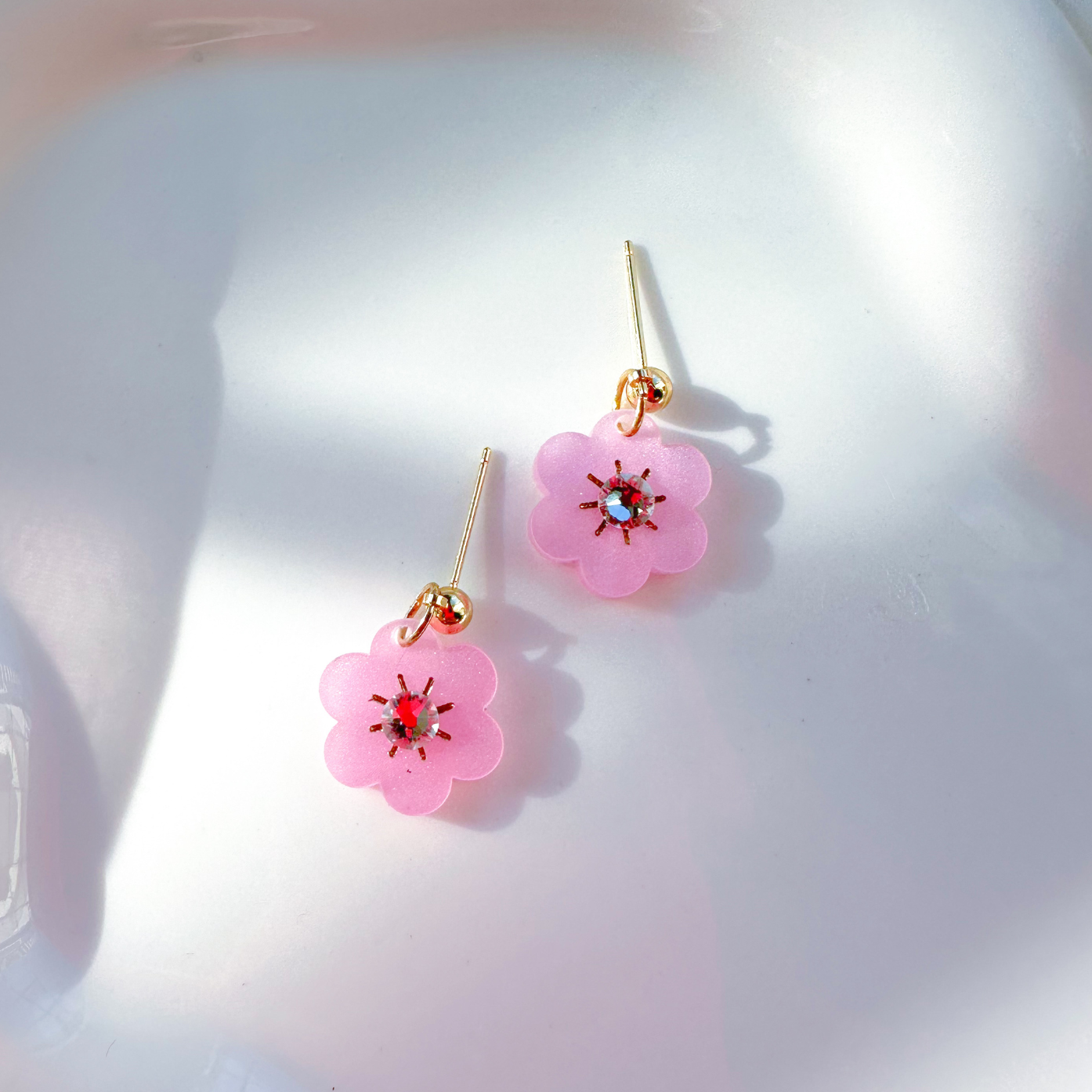 Acrylic Mini Charm Earrings - Choose your style!