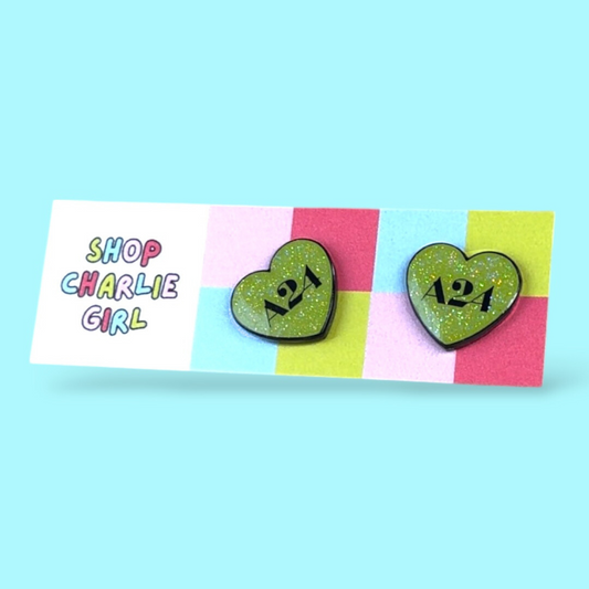 A24 Fanart Stud Earrings