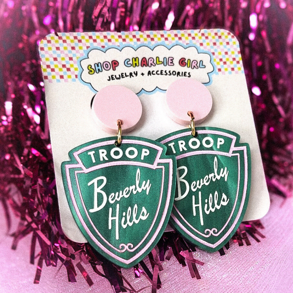 Troop Beverly Hills Acrylic Earrings