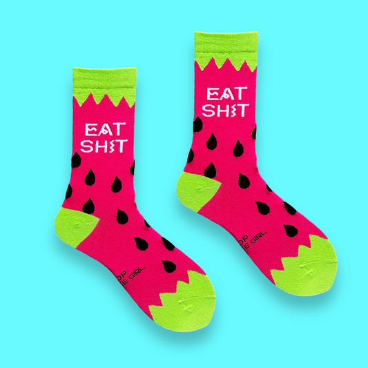 Eat Shit Watermelon Socks