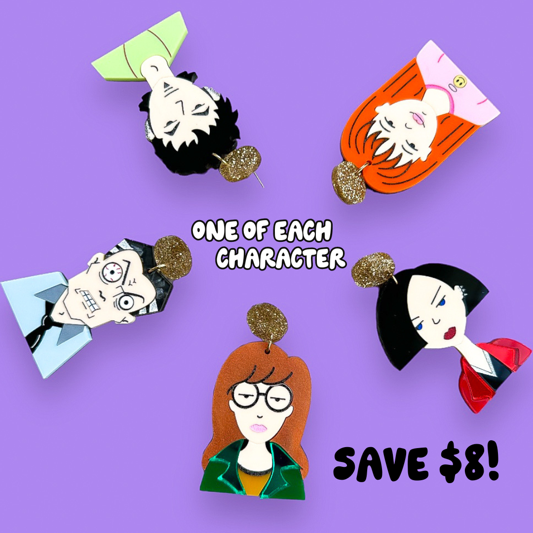 Daria Characters - ALL FIVE STYLES