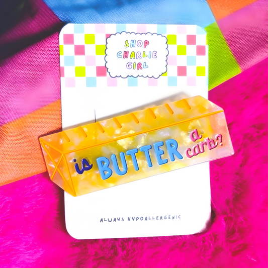 Is Butter A Carb? Hair Clip