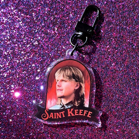 Sainte Keefe - Righteous Gemstones Fan Art Keychain