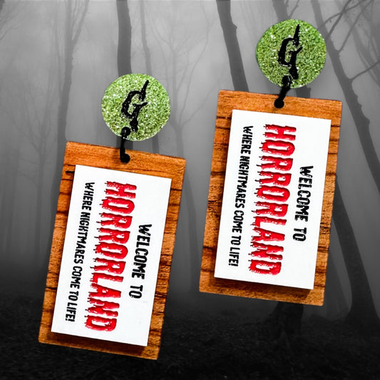 Welcome To Horrorland! Earrings