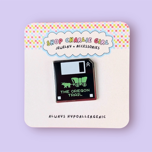 Oregon Trail Enamel Pin