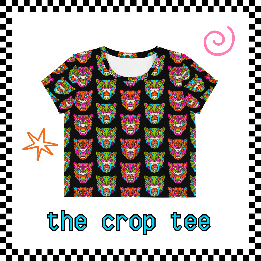 Tiger Crop Tee