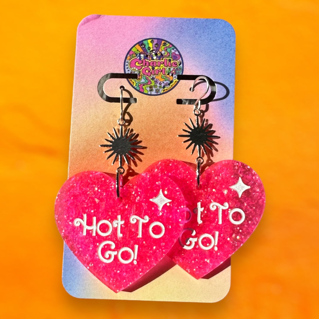 Hot To Go! Heart Dangles