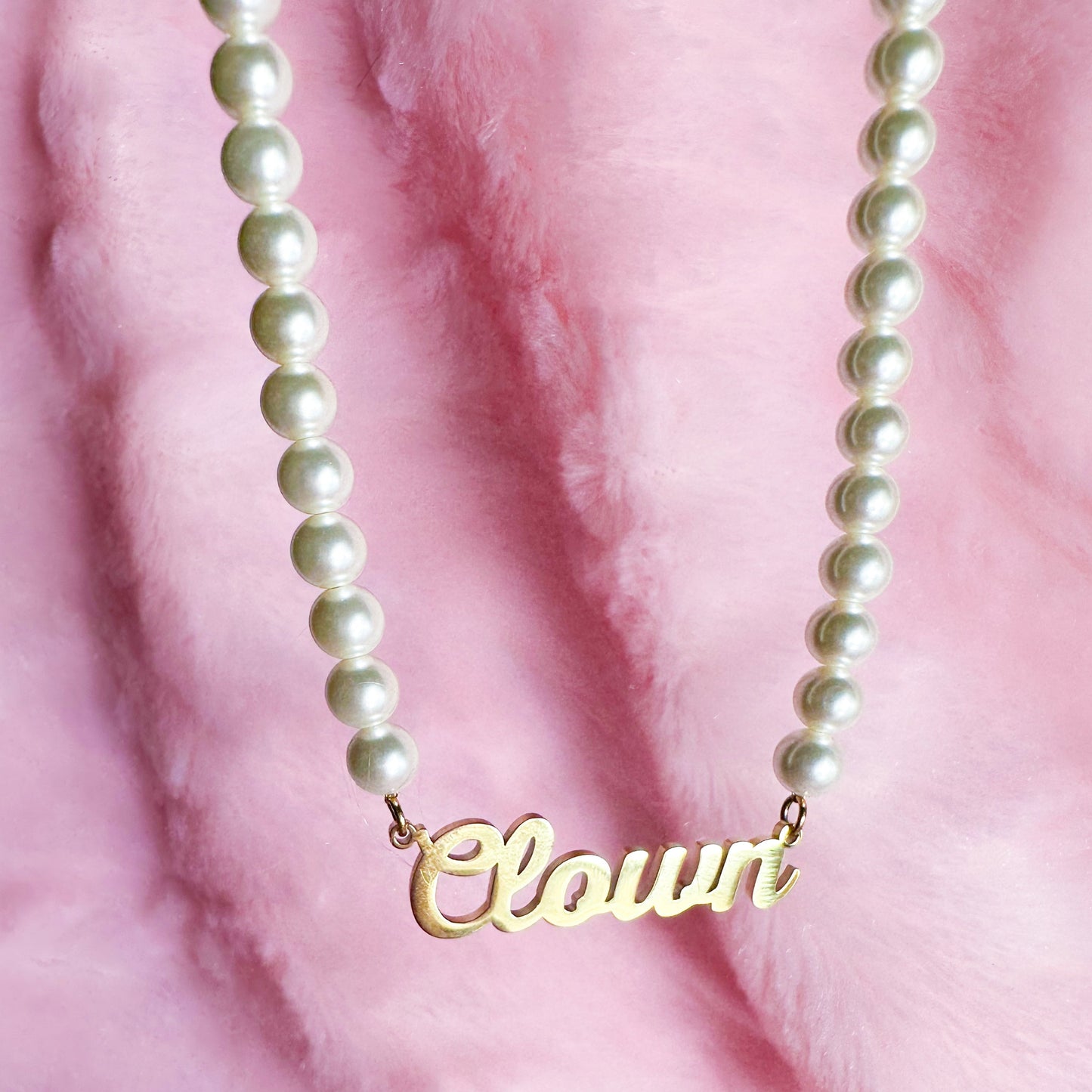 Clown Pearl Necklace