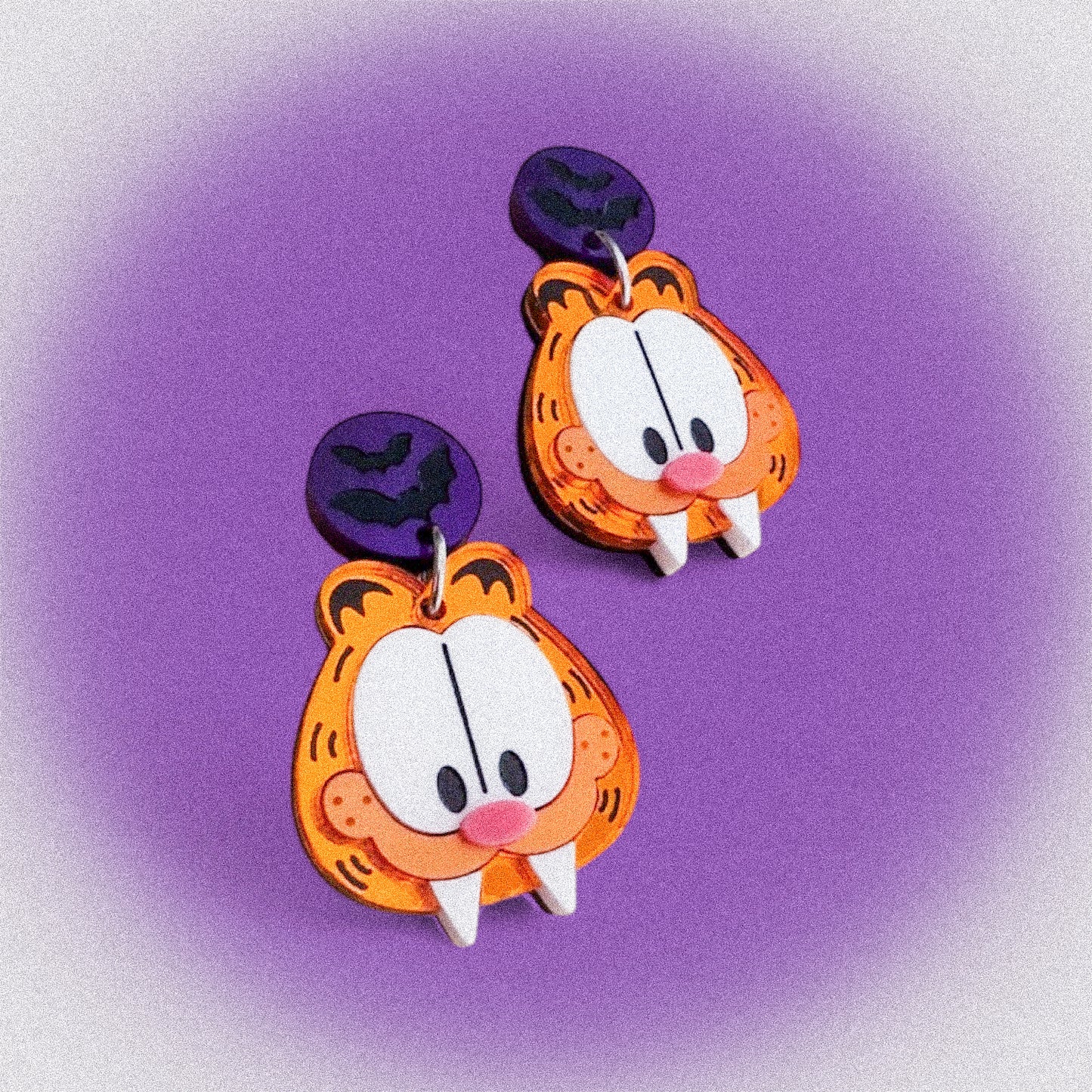 Vampire Garf Acrylic Earrings