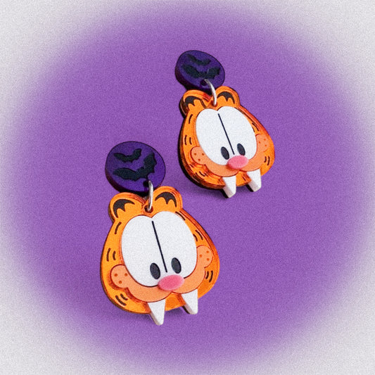 Vampire Garf Acrylic Earrings