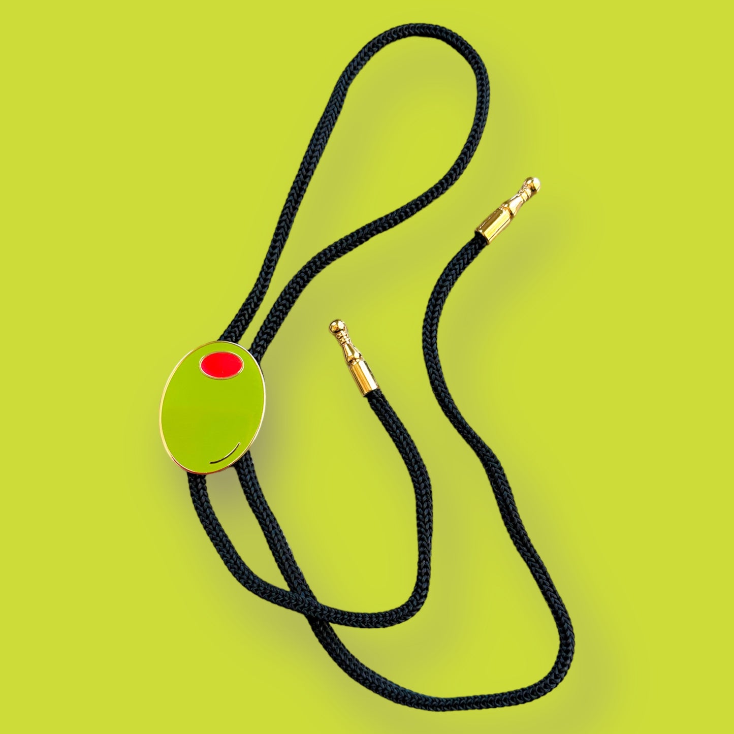 Olive Bolo Tie