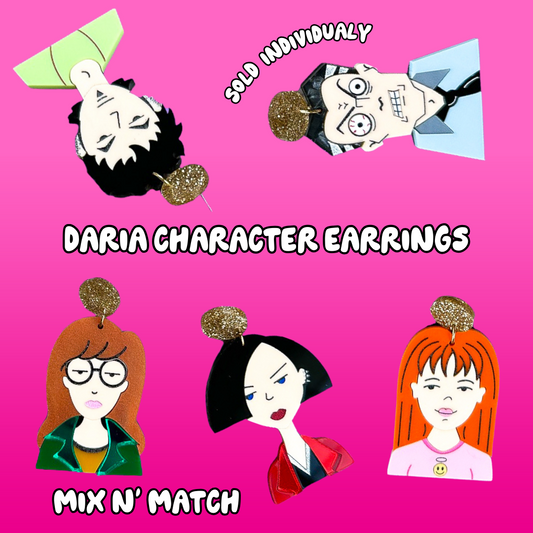 Daria Characters - SINGLE EARRING