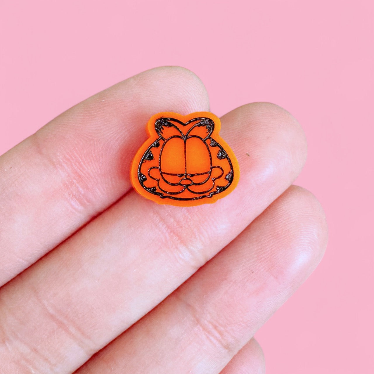 Orange Cat Studs