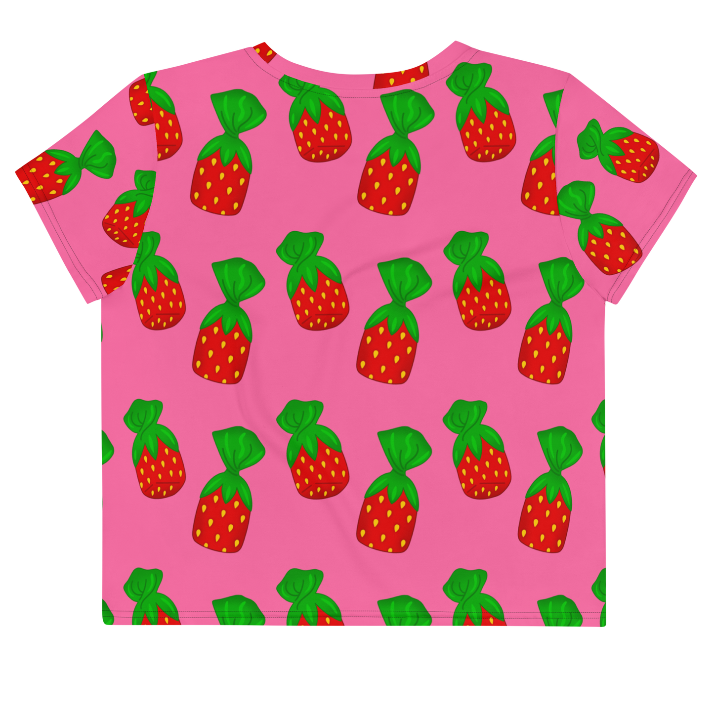 Strawberry Candy Crop Tee