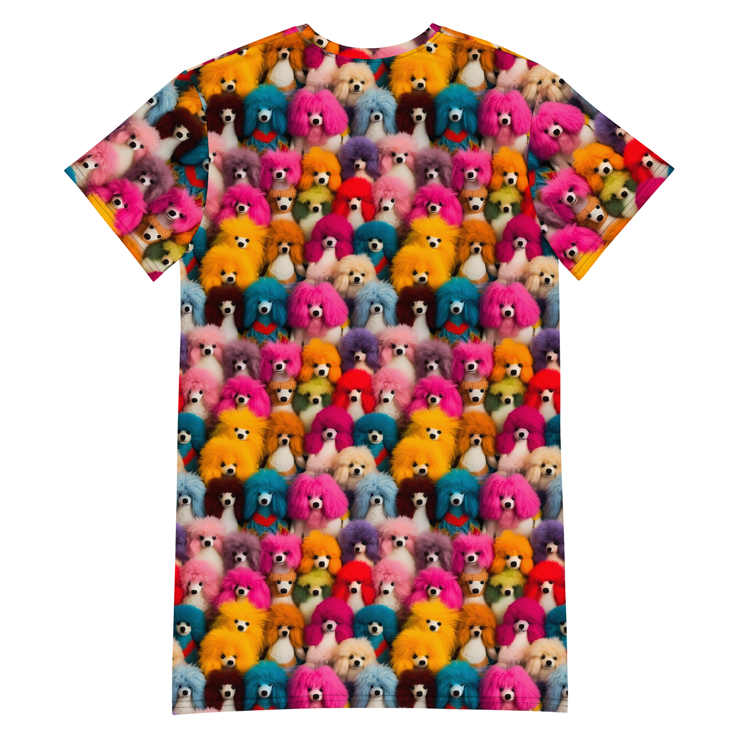 Poodle T-shirt dress