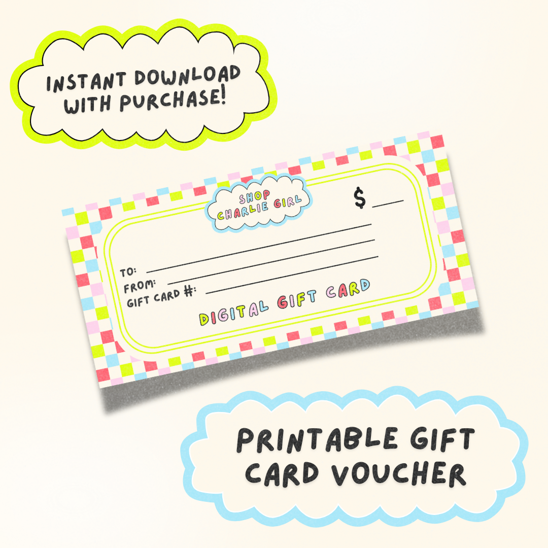 Shop Charlie Girl Digital Gift Card