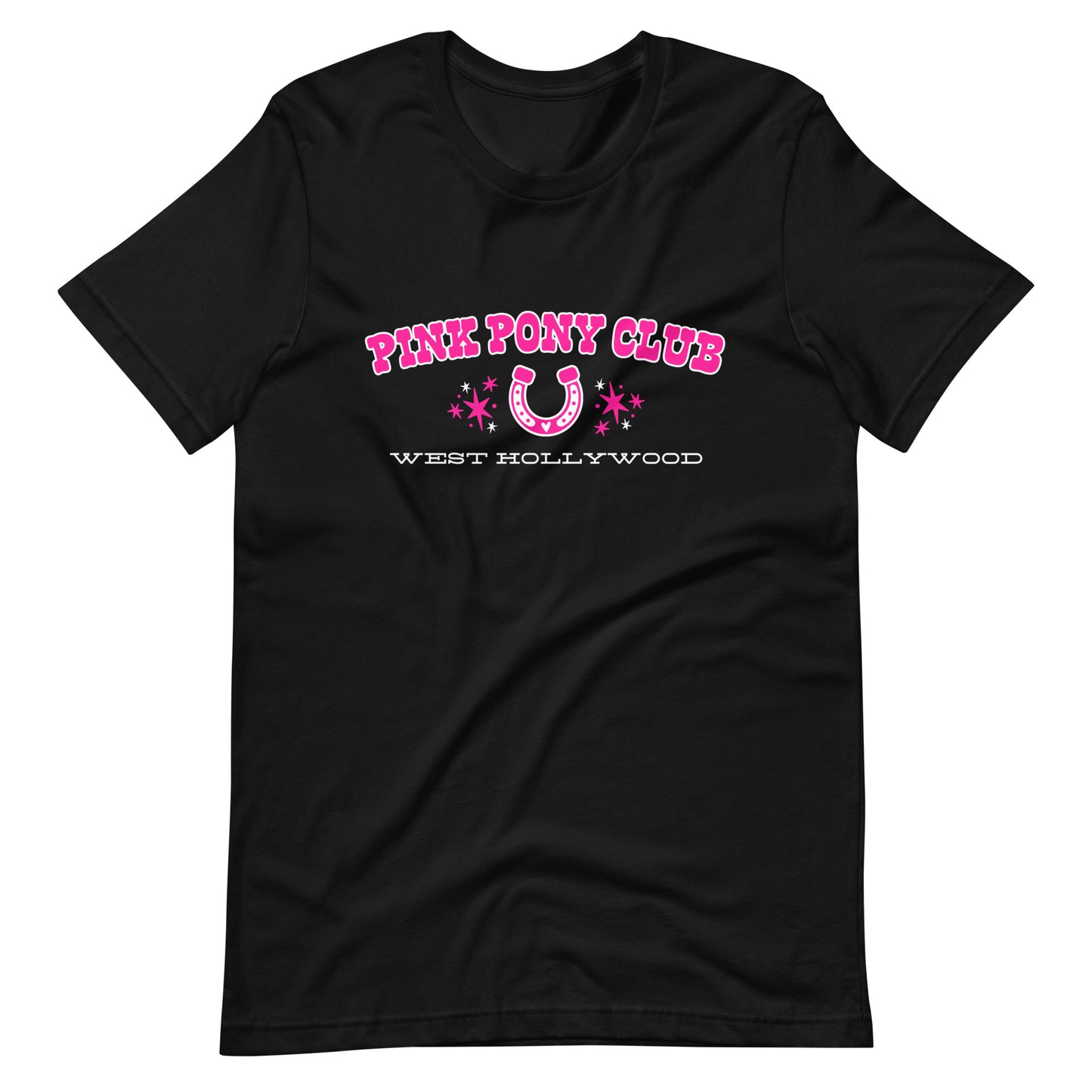 Pink Pony Club Unisex Tee - Black