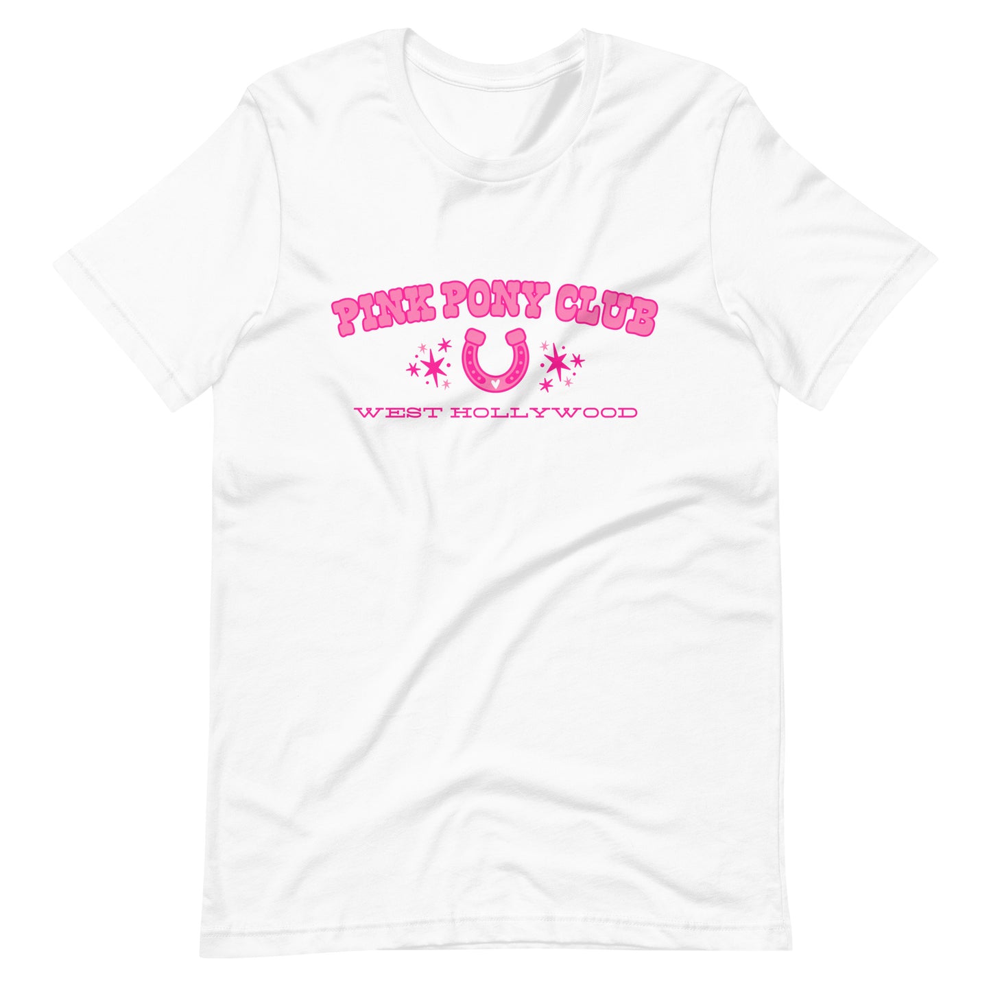 Pink Pony Club Unisex Tee - White