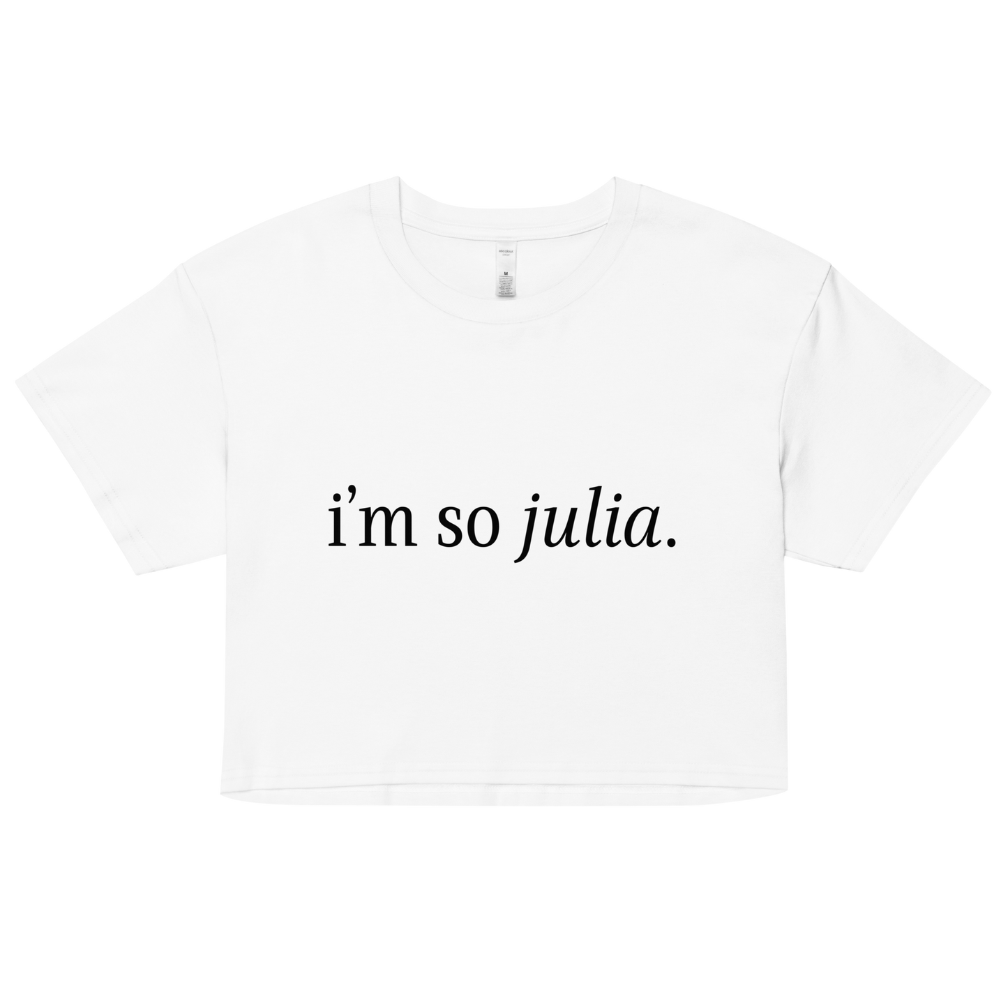 I'm so Julia Crop Top - Pink or White