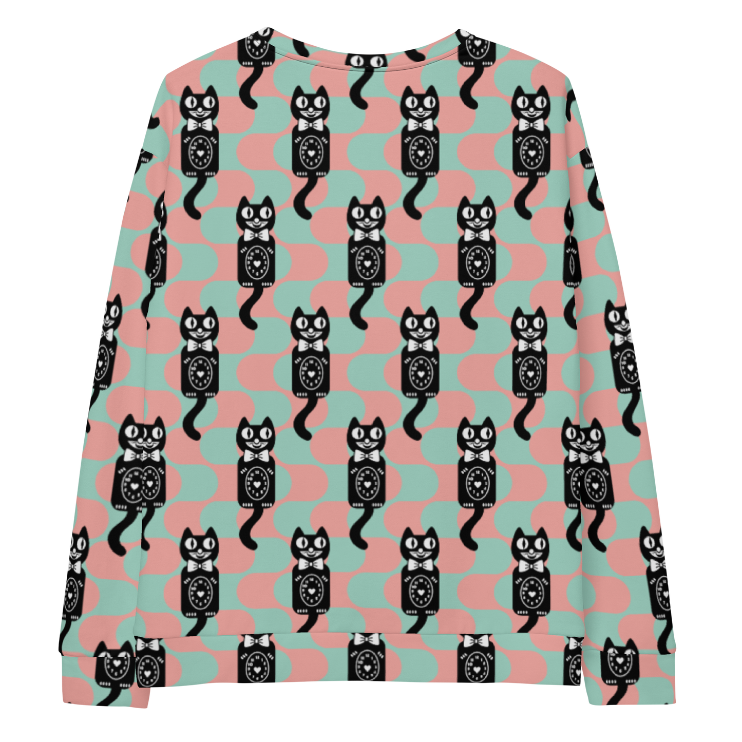 Cat Clock Unisex Sweatshirt